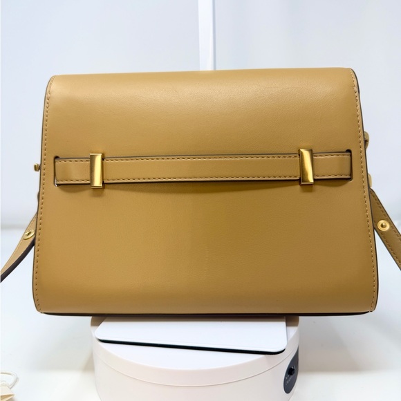 Tory Burch Lee Radziwill Shoulder Bag in Macadamia NWT $796 retail - Picture 5 of 16